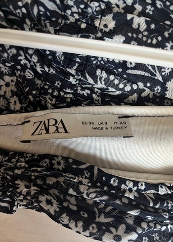 Zara Zara kısa kol bluz crop