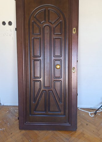 Koyu Kahverengi Dekoratif Kapı - Görsel 4