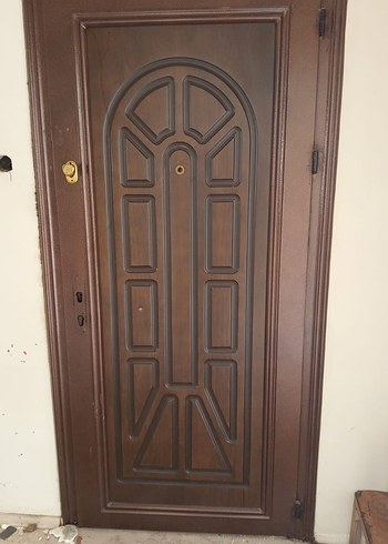 Koyu Kahverengi Dekoratif Kapı - Görsel 2