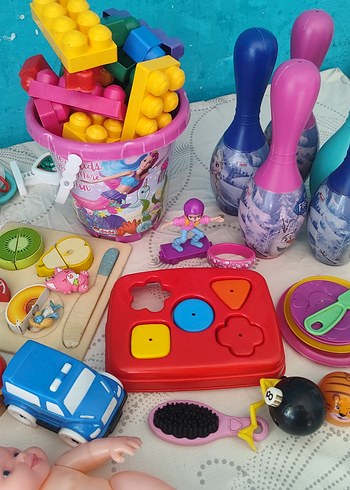 Renkli Eğitici ve Eğlenceli Oyuncak Seti - Görsel 3