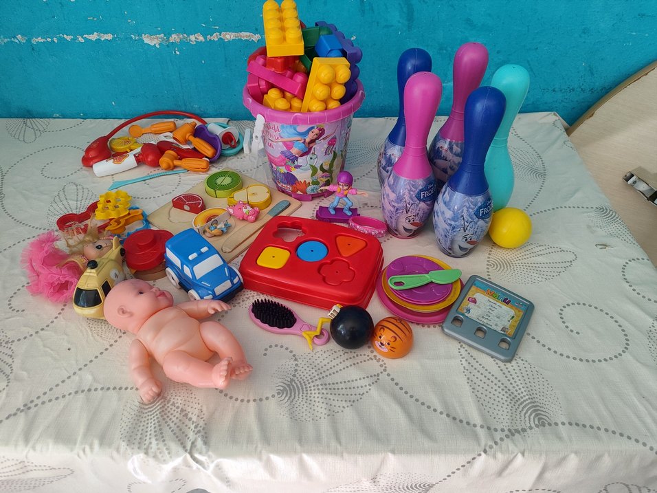 Renkli Eğitici ve Eğlenceli Oyuncak Seti - Görsel 5