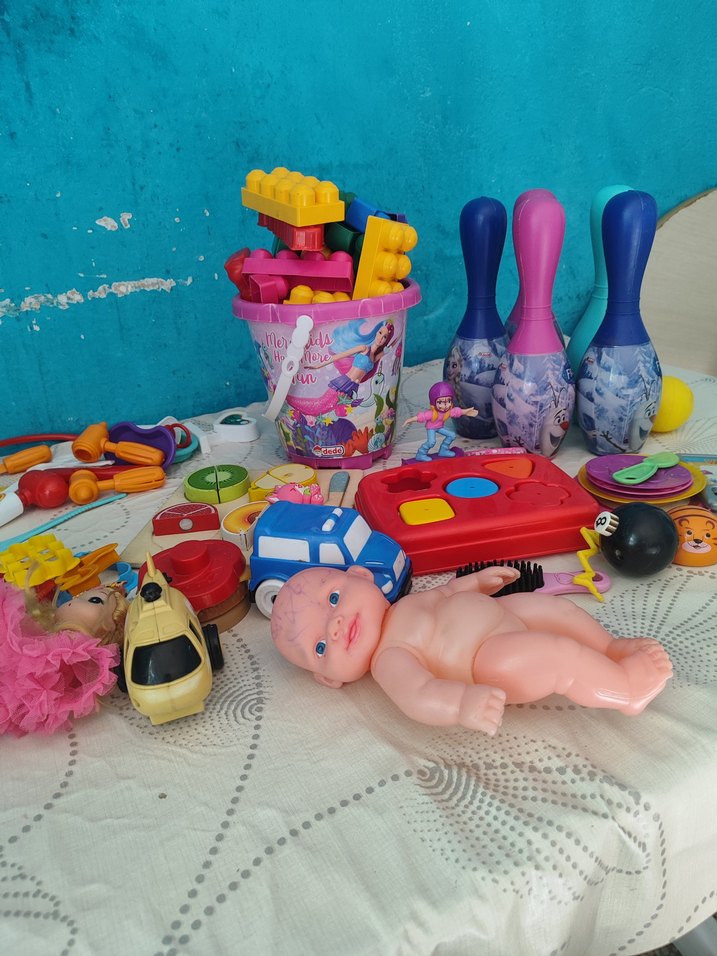 Renkli Eğitici ve Eğlenceli Oyuncak Seti - Görsel 4