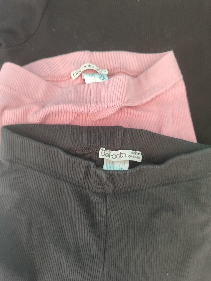 Mavi Pileli Midi çocuk Kumaş Pantolon - Görsel 4