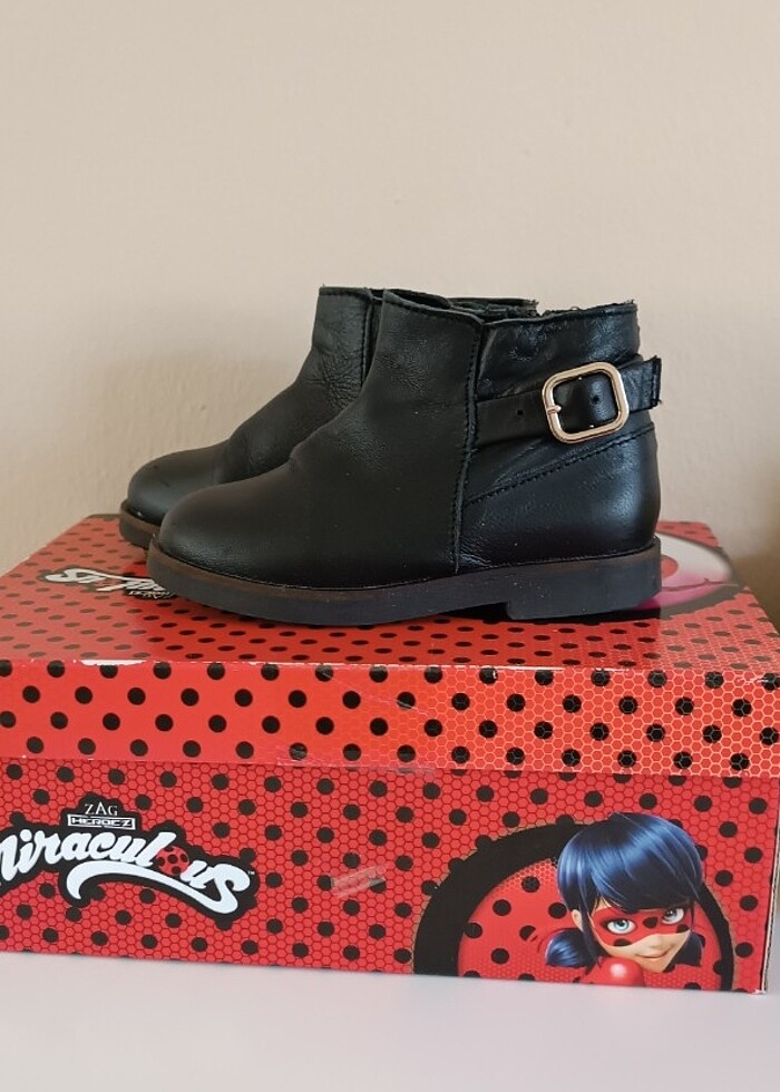 Zara gerçek deri bot - Görsel 2