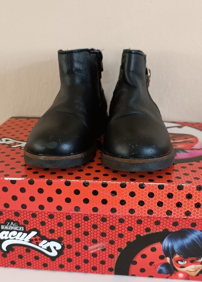 Zara gerçek deri bot - Görsel 3