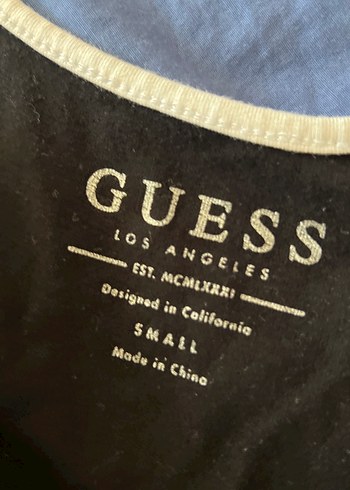 s Beden Guess Siyah Askılı Kadın bluz