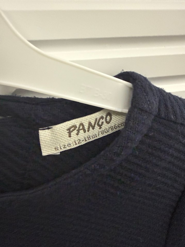 Uzun Kollu Fırfırlı Kız Çocuk Elbise - Görsel 2