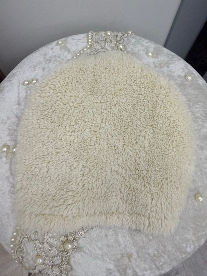 peluş kız çocuk şapka - Görsel 2