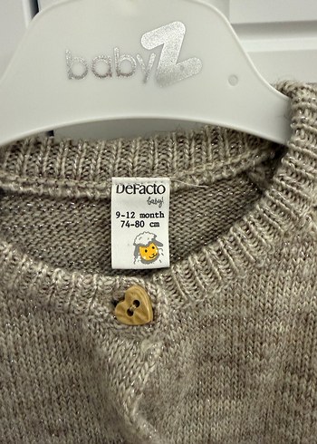 Kız Çocuk Uzun Kollu Örgü Hırka - Görsel 2