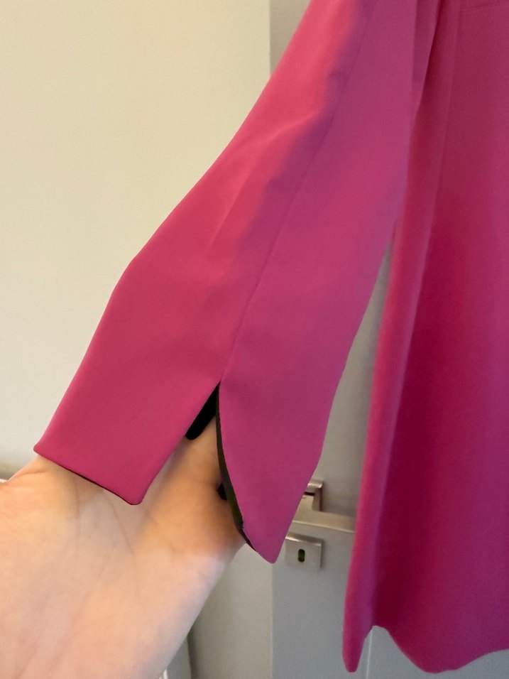 Pembe Nakışlı Uzun Kadın Takım - Görsel 3