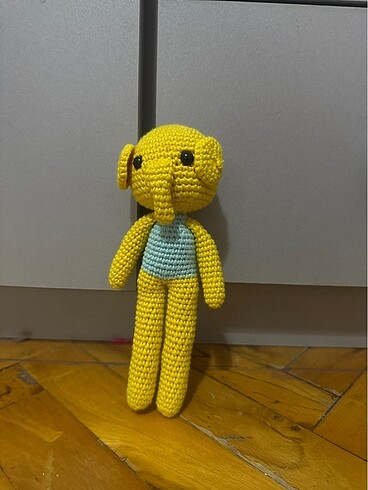 Amigurumi sarı fil