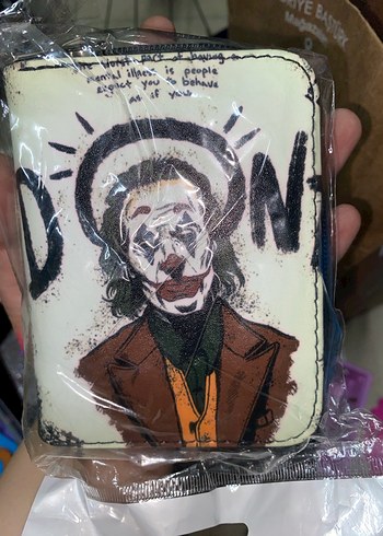 Joker Temalı Cüzdan - Görsel 2