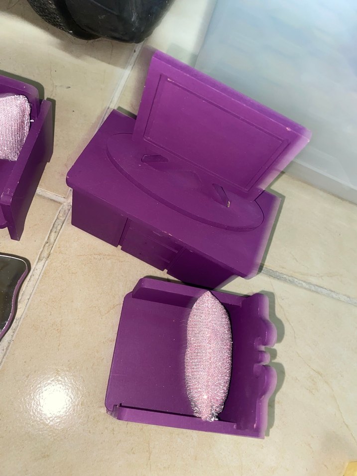 Mor Çocuk Oyun Mobilyası Seti ahşap - Görsel 3