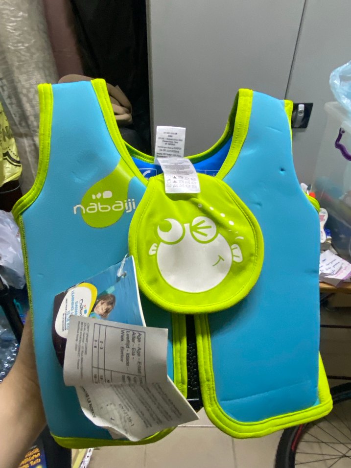 Nabaiji Çocuk Can Yeleği Mavi - Görsel 2