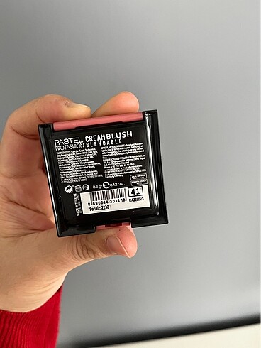 Beden Renk Pastel Cream Blush Allık - 41 numara