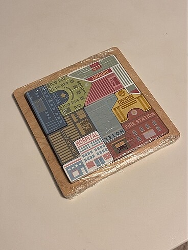 Montessori Ahşap Puzzle