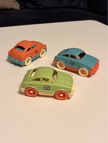  LC toys 3 adet renkli araba