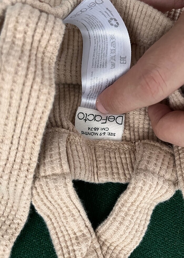 1 adet şort salopet ve 1 adet şort - Görsel 4