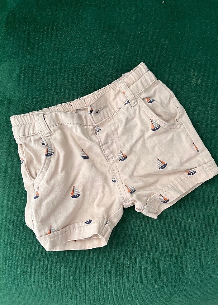 1 adet şort salopet ve 1 adet şort - Görsel 2