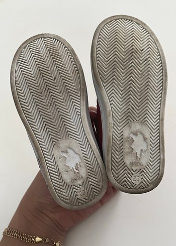 U.S. Polo Assn Kırmızı Spor Ayakkabı-23 - Görsel 5