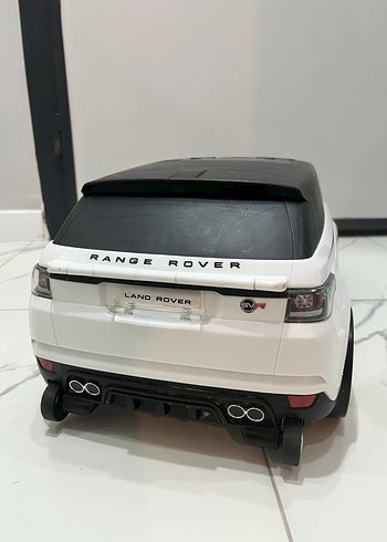 Beyaz Oyuncak Araba Çocuk Valizi - Görsel 3