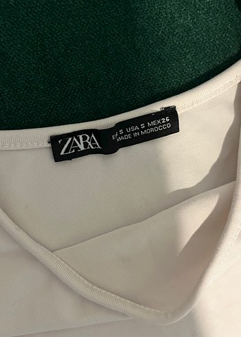 Zara Zara ekru ip askılı atlet- S beden