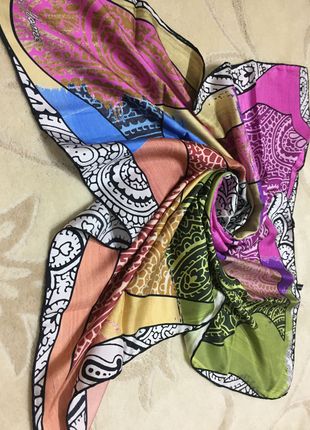 diğer Beden çeşitli Renk Sıfır Silk Home tivil eşarp