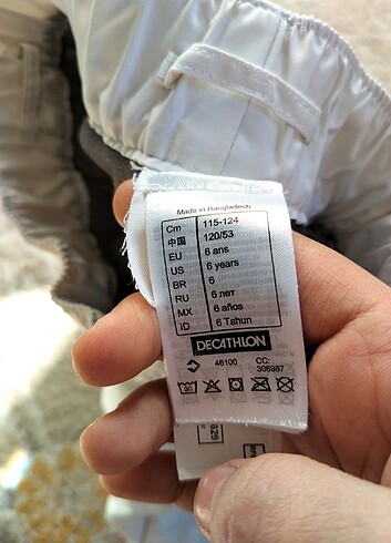 6 Yaş Beden Decathlon Pantolon
