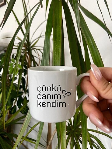 Türk kahvesi fincan çünkü canım kendim