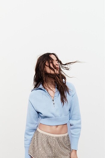 Zara Zara Crop Kazak