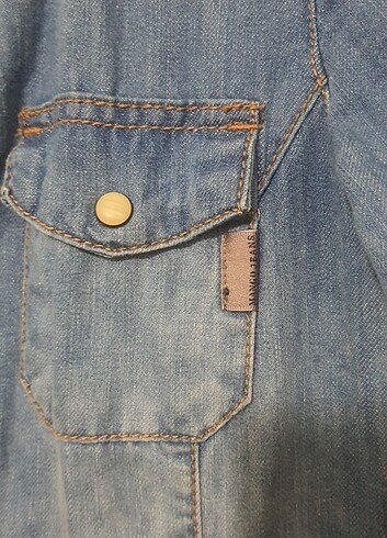 xs Beden mavi Renk Mango temiz xs kot tulum