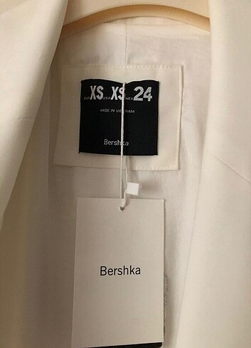 xs Beden Bershka xs sıfır etiketli blazer