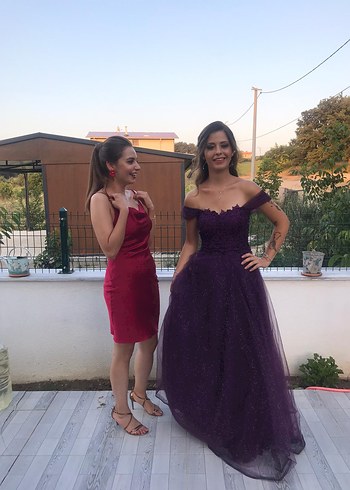 Mor bir kere giyilmiş kınalığımı çok uyguna satıyorum