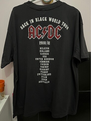 H&M H&M AC/DC Tişört