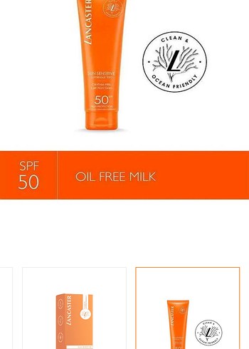 Lancaster Lancaster Sun Sensitive SPF 50 Lotıon
