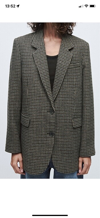 Kareli Kaşe Blazer
