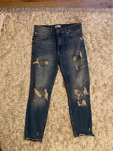 m Beden mavi Renk Zara jean