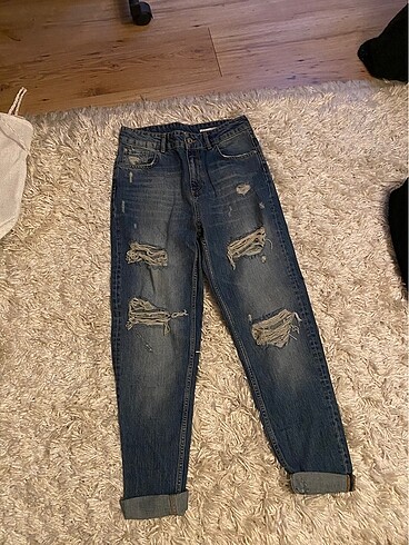 m Beden High rise Zara jean