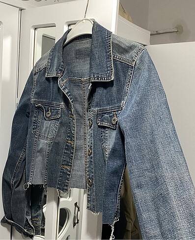 Zara Kısa kot ceket