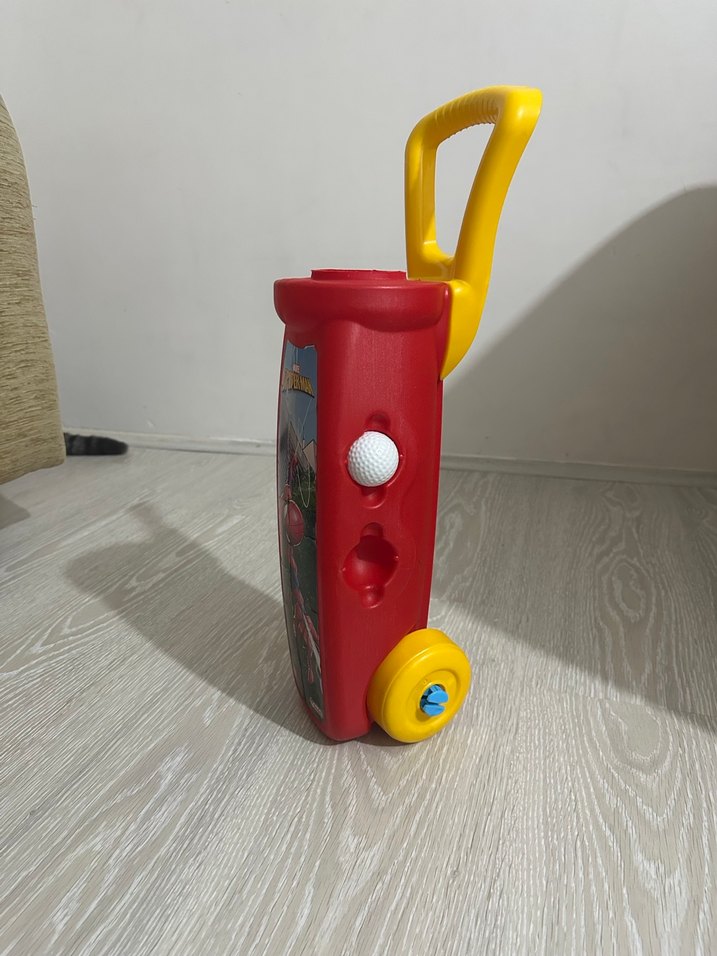 Renkli Örümcek Adam Oyuncak Golf Seti - Görsel 2