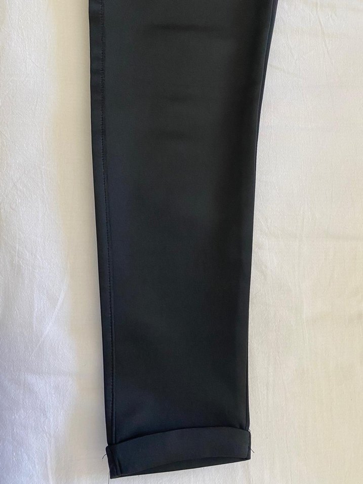 Beli Bağcıklı Kadın Pantolon - Görsel 4