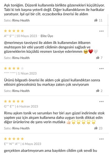 Diğer Rimu Health Gözenek Sıkılaştırıcı Yüz Toniği