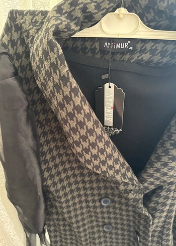 Haki yeşil etek ceket takım - Görsel 3