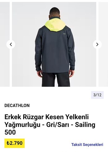 tribord yağmurluk L.beden - Görsel 3