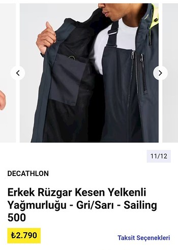 tribord yağmurluk L.beden - Görsel 6