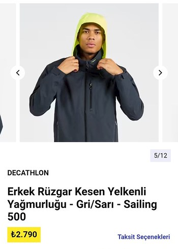 tribord yağmurluk L.beden - Görsel 7