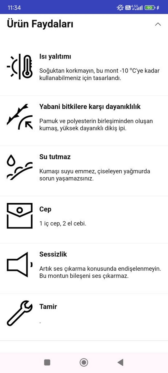 solocnac avcı mont L.beden - Görsel 4
