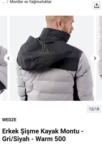 M.beden kayak montu - Görsel 6