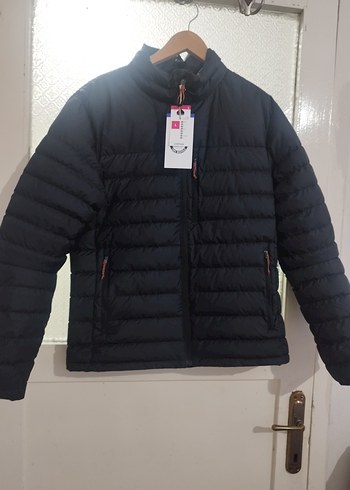 FORCLAZ Siyah Erkek Outdoor Kuş Tüyü Şişme Mont L.beden - Görsel 5