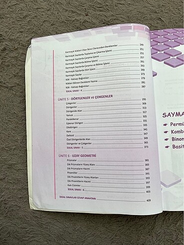  10.sınıf matematik test kitabı